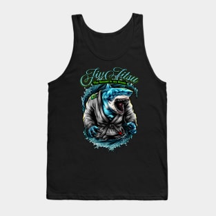 Jiu Jitsu Shark, The ground is my Ocean Tank Top